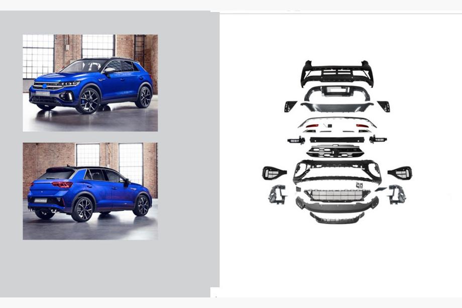 Volkswagen T-Roc 2017-2025 Zestaw Body Kit R (Do 2022+) Image