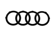 Audi Przedni emblemat Audi Black (285 mm x 100 mm) zdjęcia 4