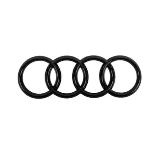 Przedni emblemat Audi Black (285 mm x 100 mm) zdjęcia 1