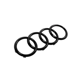 Przedni emblemat Audi Black (285 mm x 100 mm) zdjęcia 3