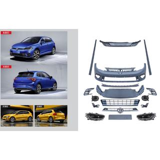 Kompletny zestaw body kit R-Line (do 2021+)