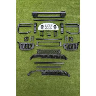 Osłona przedniego zderzaka z kratką (do AMG G63) Mercedes G class W465 2025- zdjęcia 2
