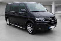 Volkswagen T5 2010-2015 Progi Boczne Maydos V1 (2 szt., Aluminium i Stal Nierdzewna) Tylko do krótkiego rozstawu osi zdjęcia 1