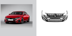 Volkswagen Arteon 2017-2025 Przedni zderzak R-Line (do 2021+) zdjęcia 4