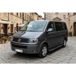 Progi Boczné Bosphorus Black (2 szt., Aluminium) Volkswagen T5 2010-2015 zdjęcia 1