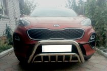 Kia Sportage 2015-2021 Przedni Pałąk WT002 (Stal Nierdzewna) zdjęcia 1
