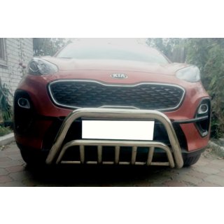Przedni Pałąk WT002 (Stal Nierdzewna) Kia Sportage 2015-2021 zdjęcia 1