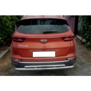 Osłona Tylna AK002-2 (Stal Nierdzewna) Kia Sportage 2015-2021 zdjęcia 1