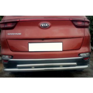 Osłona Tylna AK002-2 (Stal Nierdzewna) Kia Sportage 2015-2021 zdjęcia 2