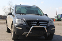 Mercedes ML W164 2005-2011 Osłona Przednia WT006 (Stal Nierdzewna) zdjęcia 1