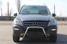 Mercedes ML W164 2005-2011 Osłona Przednia WT006 (Stal Nierdzewna) zdjęcia 3