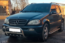 Mercedes ML W163 1997-2005 Pałąk Przedni WT004 (Stal Nierdzewna) zdjęcia 3