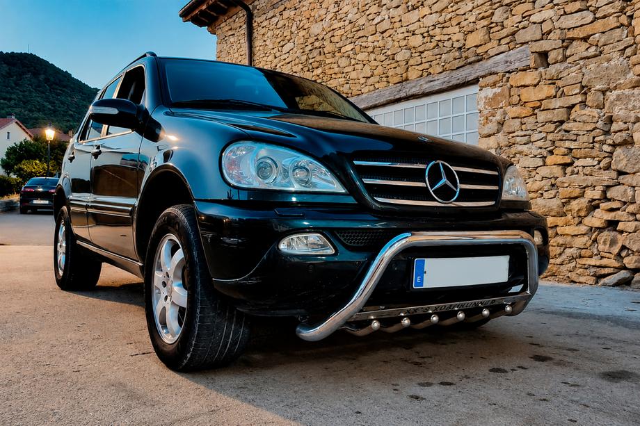 Mercedes ML W163 1997-2005 Pałąk Przedni WT004 (Stal Nierdzewna) Image
