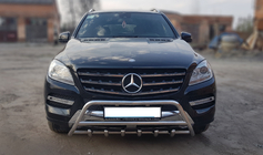 Mercedes GLE/ML class W166 2011-2018 Pałąk Przedni WT003 (Stal Nierdzewna) zdjęcia 1