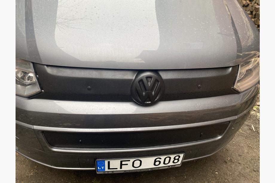 Volkswagen T5 2010-2015 Osłona zimowa na górną kratkę połysk Zdjęcia 3