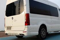 Mercedes Sprinter W907/W910 2018- Tylny zderzak AMG (do średniego rozstawu osi, ABS) zdjęcia 5