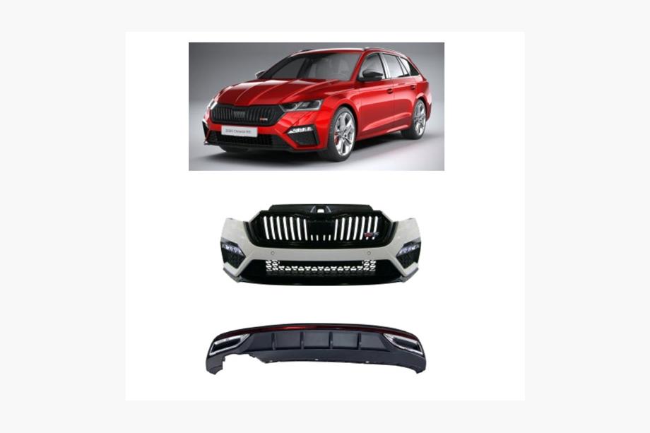 Skoda Octavia IV A8 2020- Kompletny Zestaw Body Kit RS Image