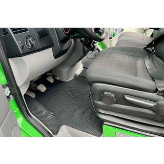 Gumowe Dywaniki Carsuit V1 (Czarne) Mercedes Sprinter W906 2006–2018 zdjęcia 1