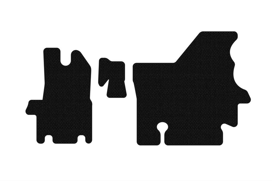 Renault Master 1998-2010 Dywaniki gumowe Carsuit (1998-2003, czarne) Image