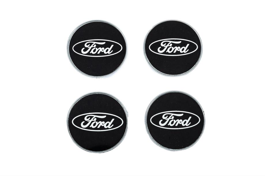 Ford Dekielki na felgi 54.5/50mm czarne (kpl 4 szt) Image