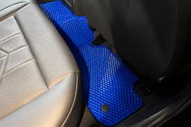 BMW 5/i5 Series G60/G60E/G61 2023- Dywaniki EVA (Do G60/61, Niebieskie) zdjęcia 3