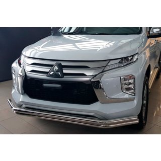Przedni Pałąk F3-60 (2020+, Stal Nierdzewna) Mitsubishi Pajero Sport 2015- zdjęcia 1