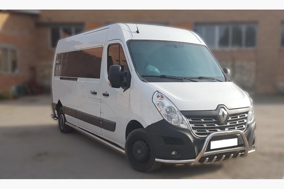 Renault Master 2011-2023 Orurowanie przednie WT003-Exlusive (stal nierdzewna) Image