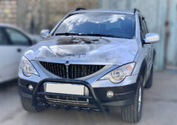 SsangYong Kyron 2005-2014 Pałąk Przedni Black WT003 (Stal Nierdzewna) zdjęcia 2
