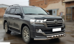 Toyota Land Cruiser 200 2007-2021 Przedni pałąk ST015 (2015+, stal nierdzewna) zdjęcia 2