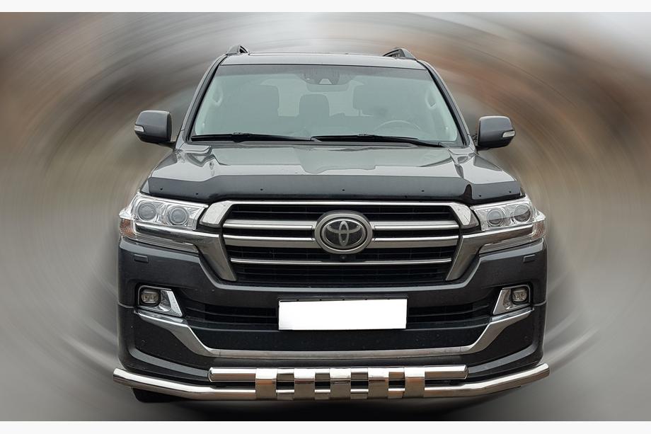 Toyota Land Cruiser 200 2007-2021 Przedni pałąk ST015 (2015+, stal nierdzewna) Image