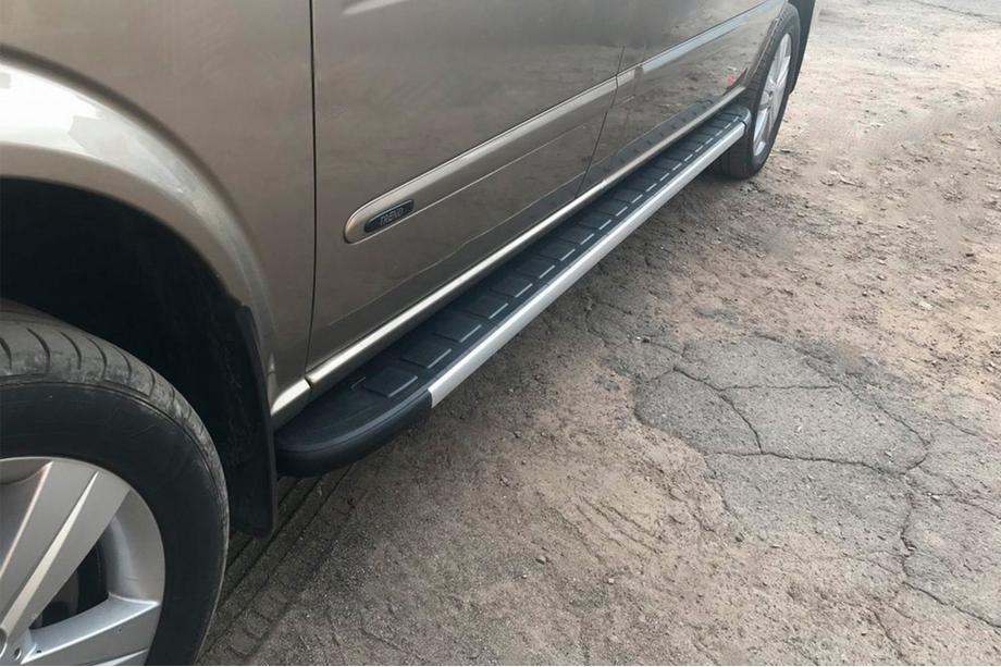 Mercedes Viano 2004-2014 Progi Boczné Duru (2 szt., Aluminium) Image