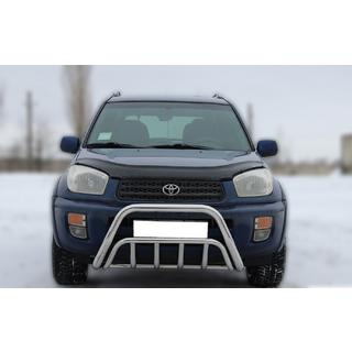 Przedni Pałąk WT002 (Stal Nierdzewna) Toyota Rav 4 2001-2005 zdjęcia 1