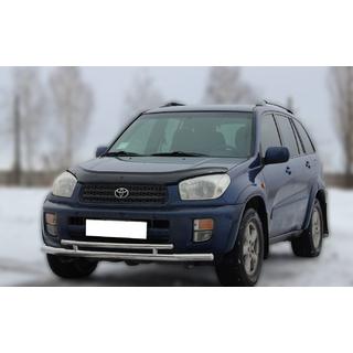 Osłona przednia ST014-1 (stal nierdzewna) Toyota Rav 4 2001-2005 zdjęcia 3