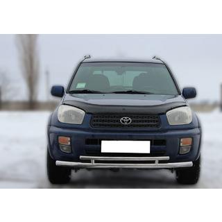 Osłona przednia ST014-1 (stal nierdzewna) Toyota Rav 4 2001-2005 zdjęcia 1