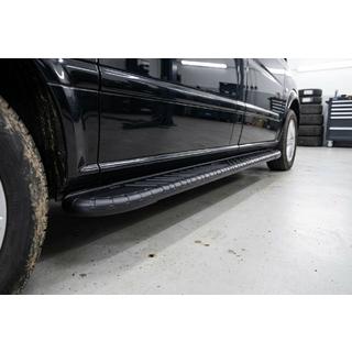 Progi Boczné Bosphorus Black (2 szt., Aluminium) Mercedes Viano 2004-2014 zdjęcia 1