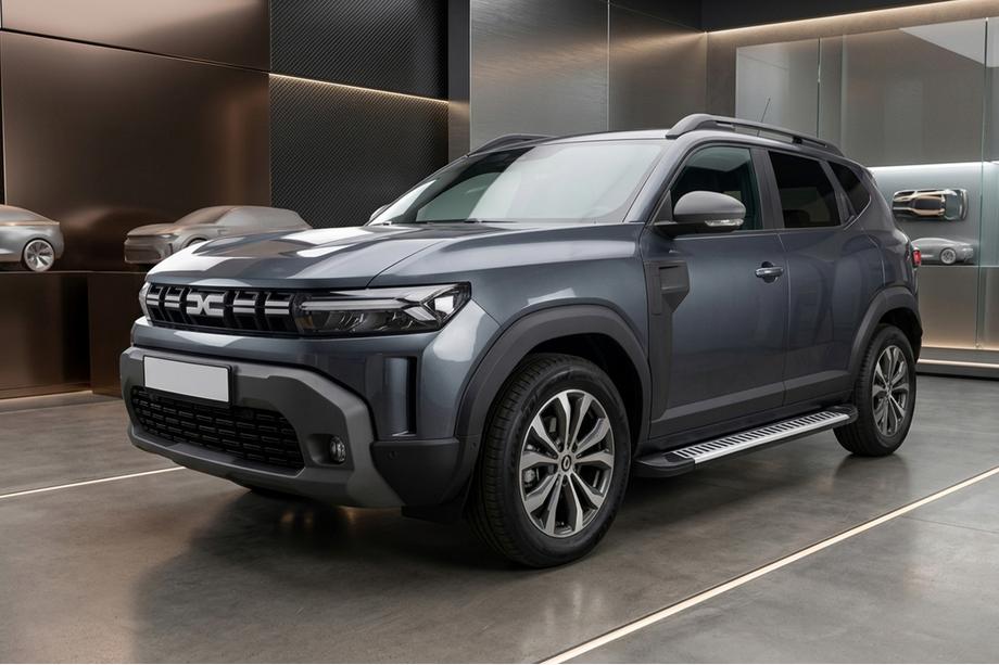 Renault Duster 2024- Progi Boczne Line (2 szt., Aluminium) Image