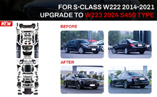 Mercedes S-class W222 2013-2022 Zestaw restylingowy do W223 AMG Line (z klamkami i wstawkami) zdjęcia 1