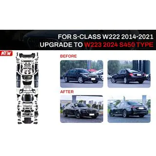 Zestaw restylingowy do W223 AMG Line (z klamkami i wstawkami)
