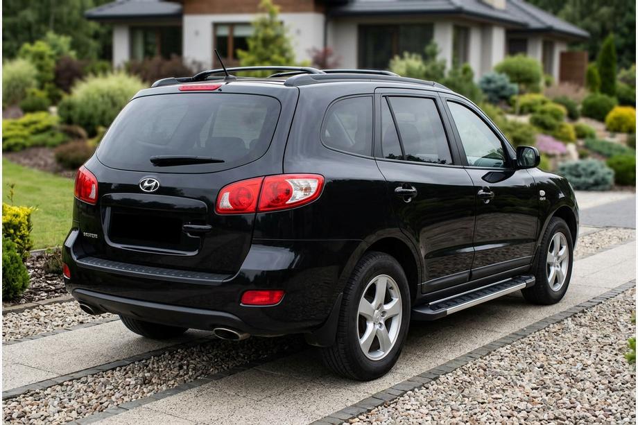 Hyundai Santa Fe 2 2006-2012 Progi Boczné RedLine V1 (2 szt., Aluminium) Image