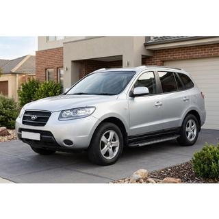 Progi Boczné Duru (2 szt., Aluminium) Hyundai Santa Fe 2 2006-2012 zdjęcia 1