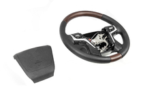 Toyota Land Cruiser 200 2007-2021 Kierownica podgrzewana (ciemne drewno) zdjęcia 8
