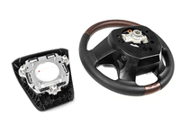 Toyota Land Cruiser 200 2007-2021 Kierownica podgrzewana (ciemne drewno) zdjęcia 11