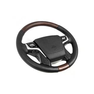Kierownica podgrzewana (ciemne drewno) Toyota Land Cruiser 200 2007-2021 zdjęcia 2