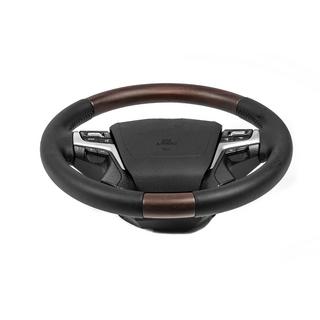 Kierownica podgrzewana (ciemne drewno) Toyota Land Cruiser 200 2007-2021 zdjęcia 4