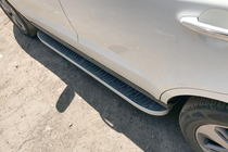 Hyundai Santa Fe 2 2006-2012 Progi Boczne Tayga Grey (2 szt., Aluminium) zdjęcia 4
