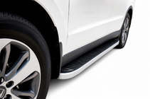 Hyundai Santa Fe 2 2006-2012 Progi Boczne Tayga Grey (2 szt., Aluminium) zdjęcia 1