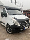 Renault Master 2011-2023 Daszek na przednia szybe V1 (czarny polysk, 5mm) zdjęcia 1