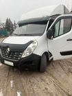 Renault Master 2011-2023 Daszek na przednia szybe V1 (czarny polysk, 5mm) zdjęcia 2