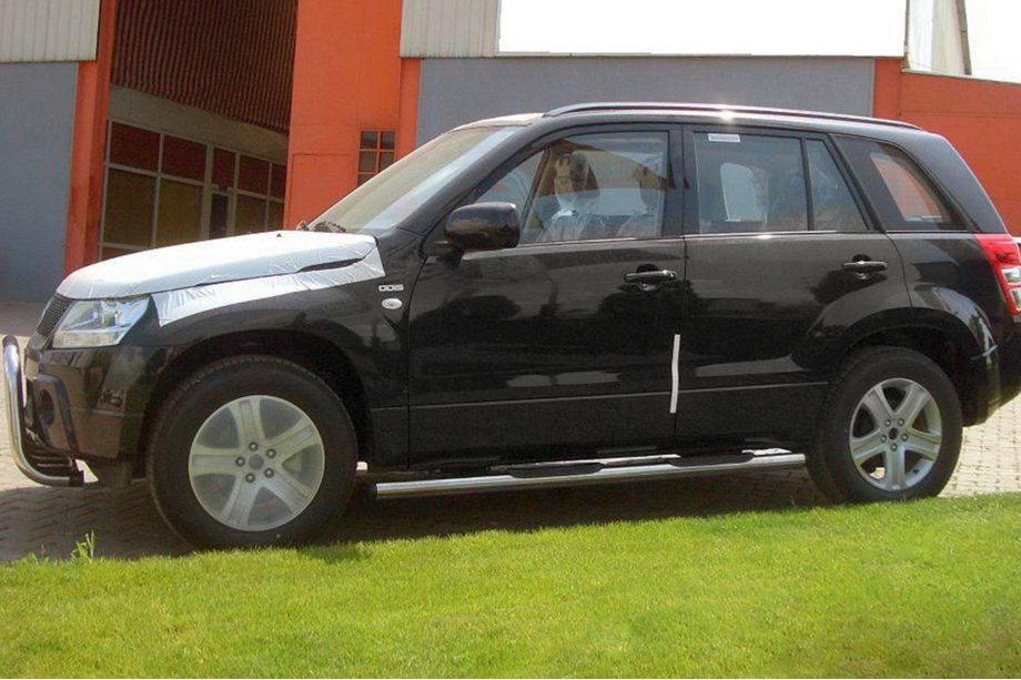 Suzuki Grand Vitara 2005-2017 Rury Boczne (2 szt., Stal Nierdzewna) Image