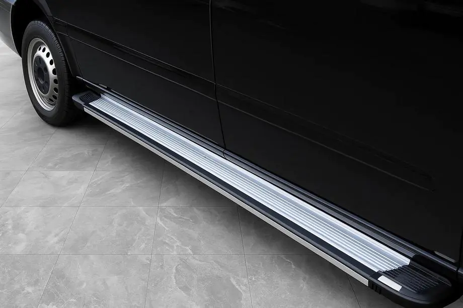 Mercedes Vito W639 2004-2014 Progi Boczné Rainbow (2 szt., Aluminium) Image